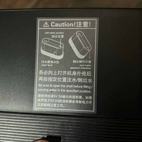 Campfire Black Diffuser With Flame-Like Effect - Picture 4 of 12